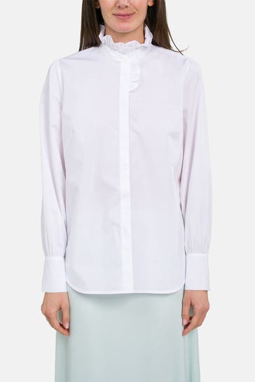 IVY OAK Casual-Bluse weiß