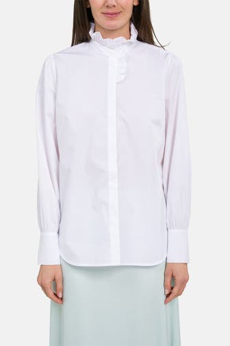 IVY OAK Casual-Bluse weiß