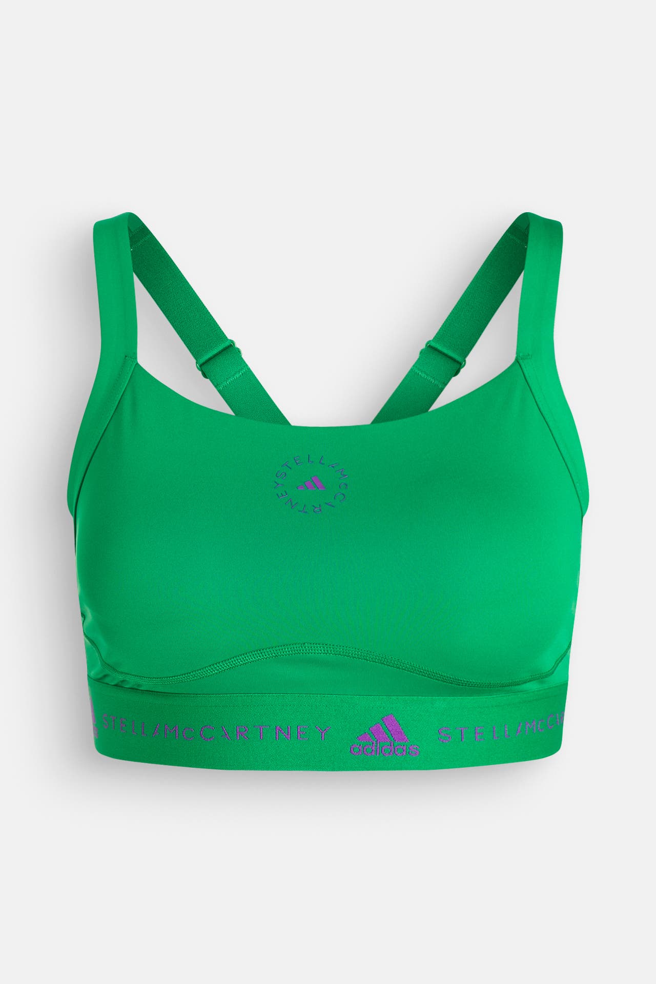 ADIDAS Sport-Bustier grün, Bild 1