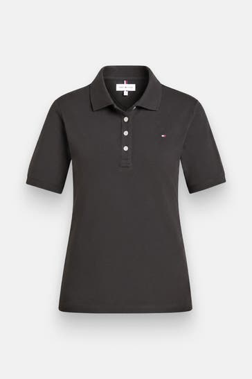 TOMMY HILFIGER Polo-Shirt schwarz