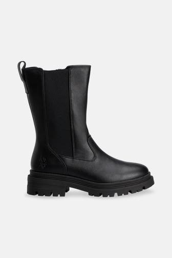 U.S. POLO ASSN. Chelsea-Boots 'Alicya' schwarz