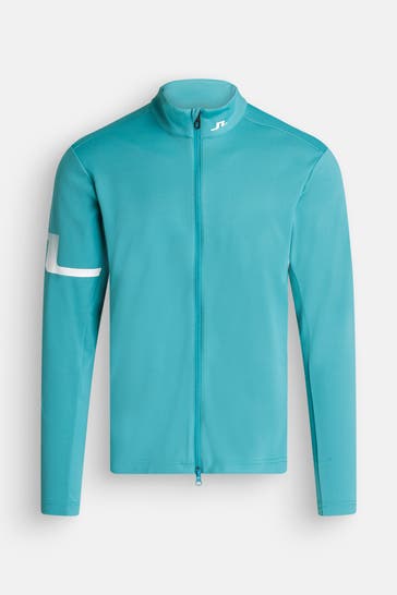 J.LINDEBERG SPORTSWEAR Midlayer 'Heath' türkis