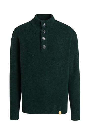 COLOURS & SONS Strickpullover dunkelgrün