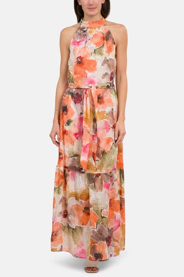 GUESS Maxikleid 'Katia' gemustert