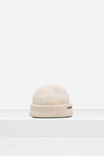 BARBOUR Beanie creme