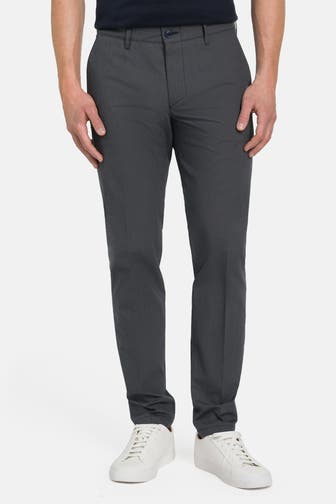 DRYKORN Stoffhose graublau kariert