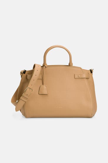 COCCINELLE - Handtasche hellbraun