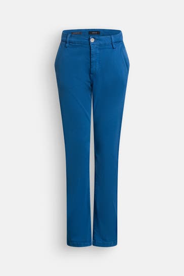 REPLAY Stoffhose blau