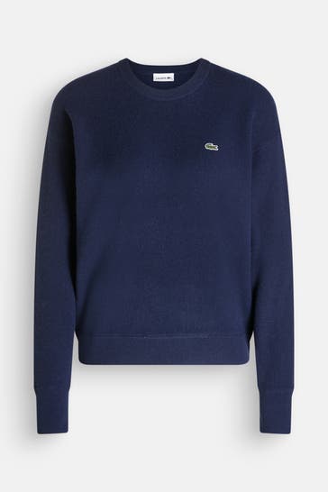 LACOSTE Wollpullover navy
