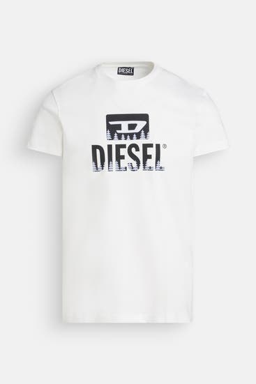 DIESEL - T-Shirt weiß