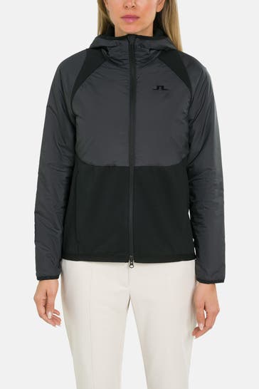 J.LINDEBERG SPORTSWEAR Funktionsjacke 'Sanaa Hybrid' schwarz