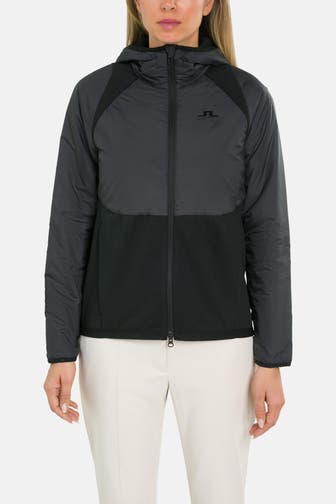 J.LINDEBERG SPORTSWEAR Funktionsjacke 'Sanaa Hybrid' schwarz