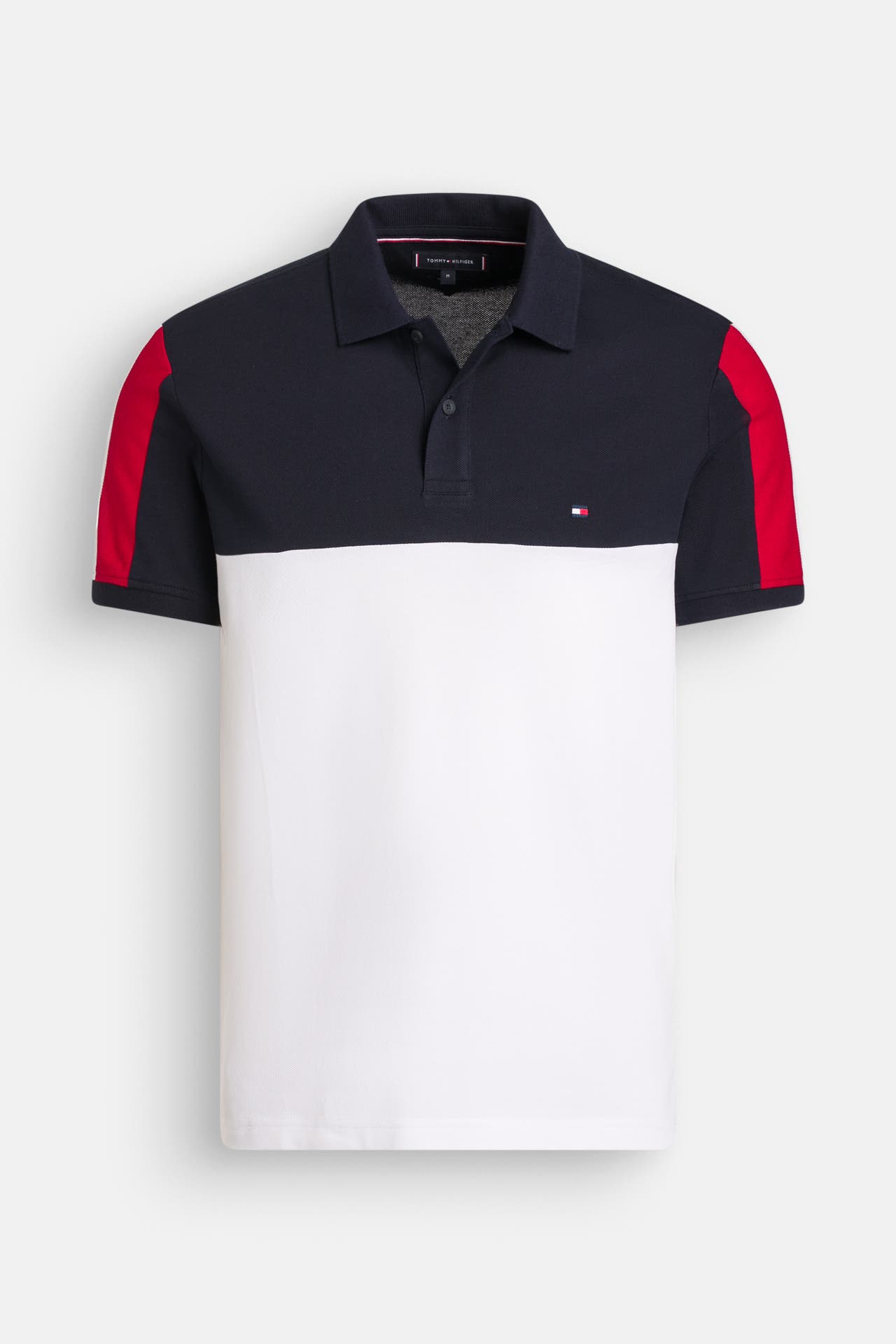 TOMMY HILFIGER Polo-Shirt dreifarbig, Bild 1
