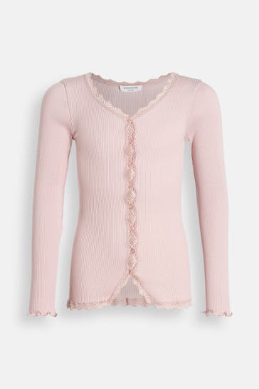 ROSEMUNDE Strickjacke puderrosa