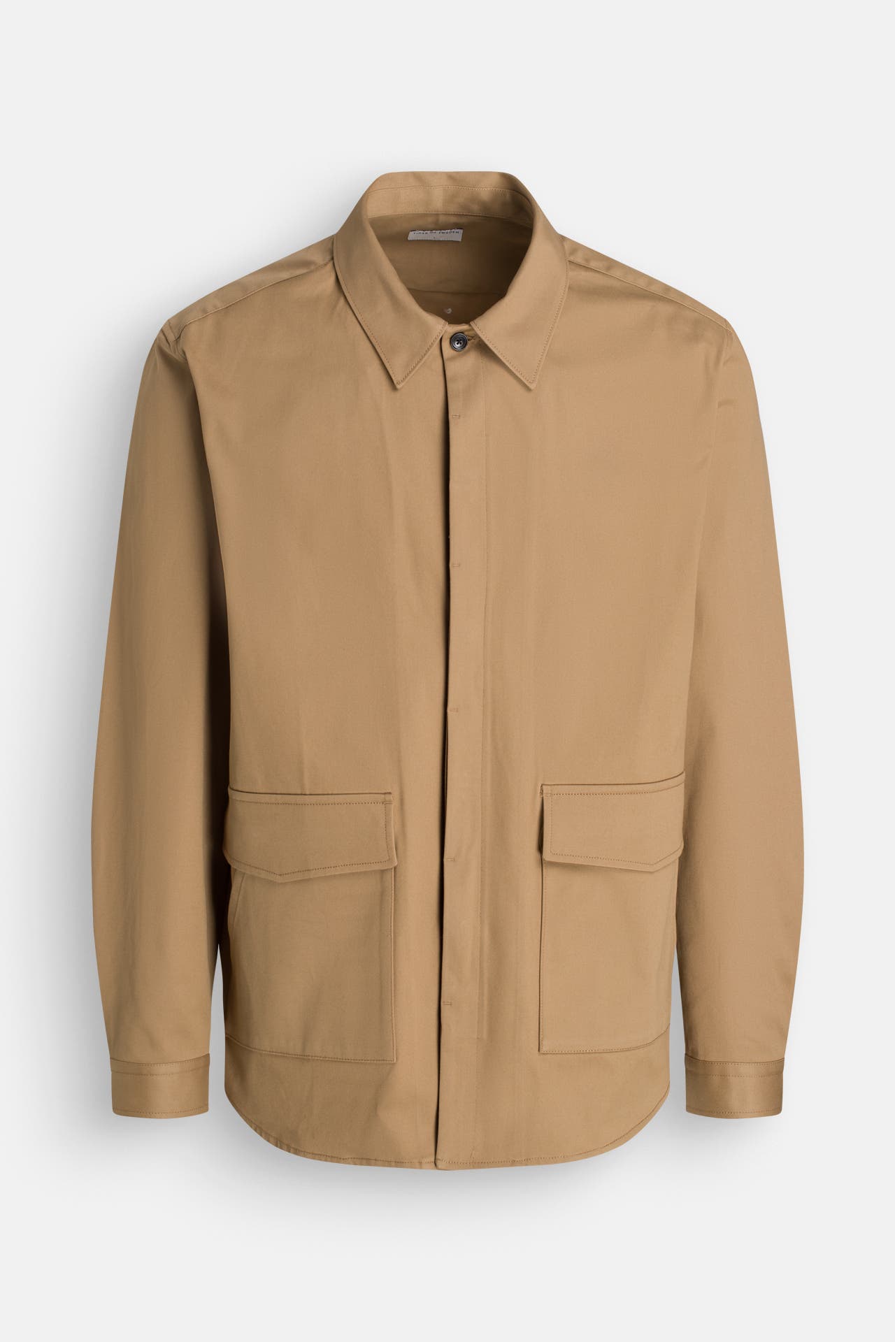TIGER OF SWEDEN Overshirt 'Alberio' camel, Bild 1