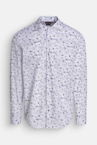 HECHTER Paris Casual-Hemd floral Modern Fit