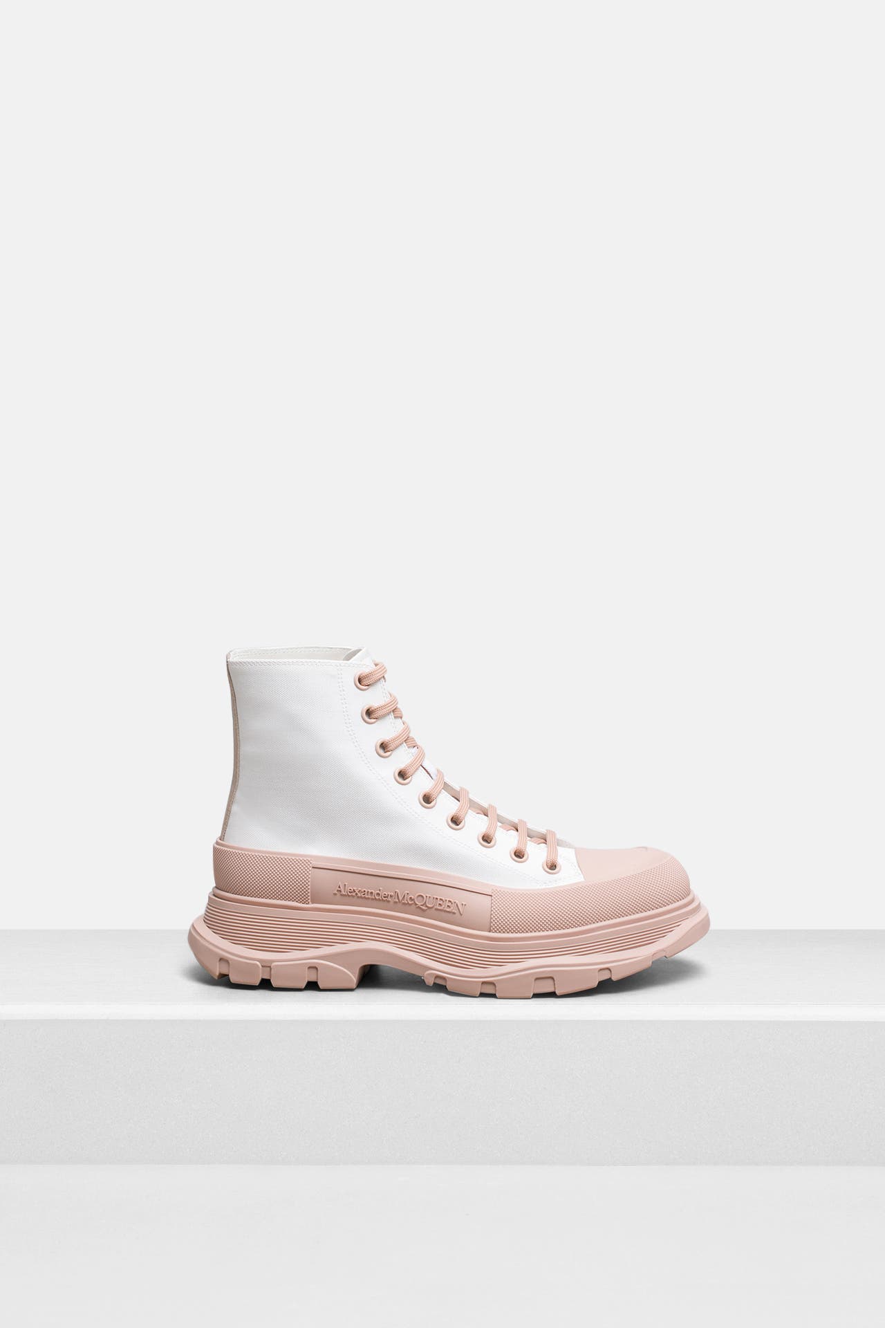 ALEXANDER MCQUEEN Schnürstiefel 'Tread Slick' zweifarbig, Bild 1