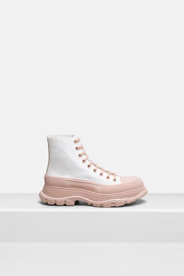 ALEXANDER MCQUEEN Schnürstiefel 'Tread Slick' zweifarbig