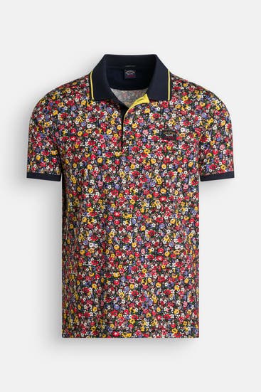 PAUL & SHARK - Polo-Shirt floral