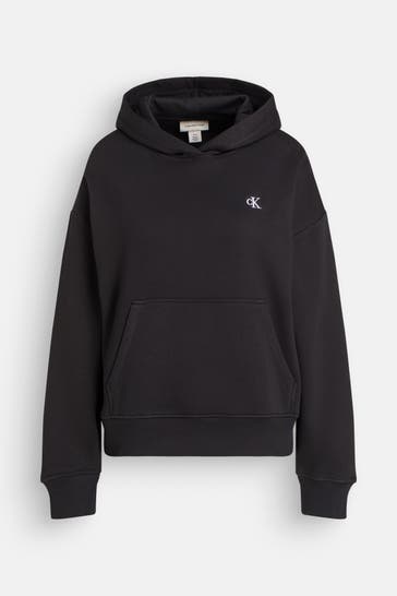 CALVIN KLEIN Hoodie schwarz