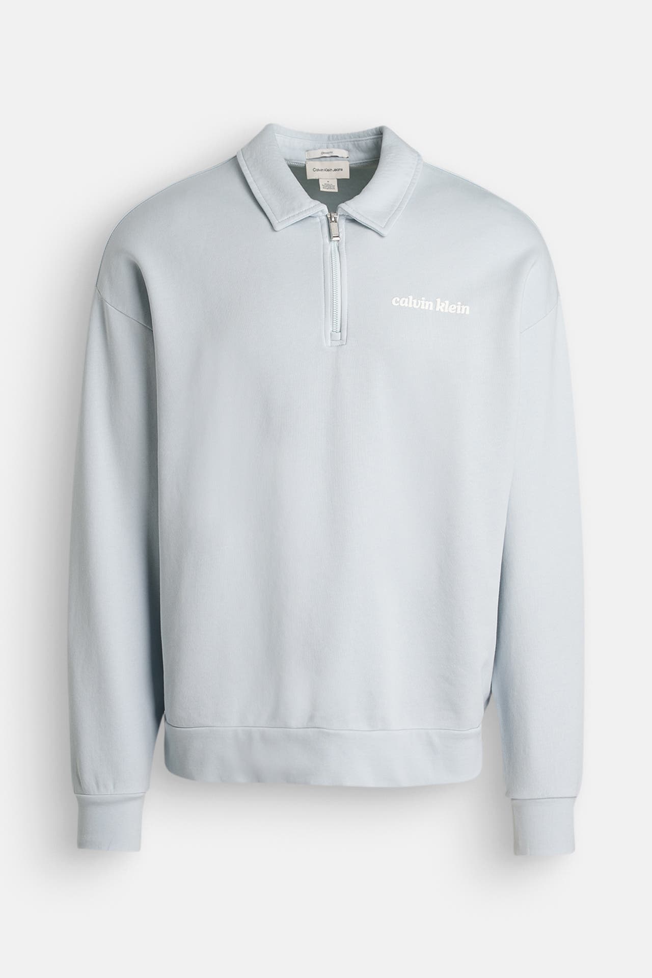 CALVIN KLEIN Sweat-Troyer hellblau, Bild 1