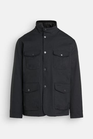 BARBOUR Übergangsjacke 'Ogston' dunkelgrau