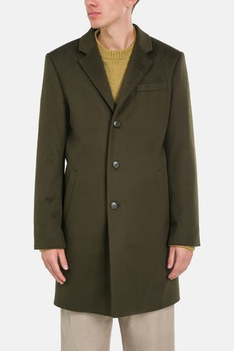 TIGER OF SWEDEN Wollmixmantel 'Cempsey' dunkelgrün