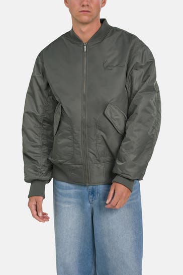 KARL KANI Blouson graugrün