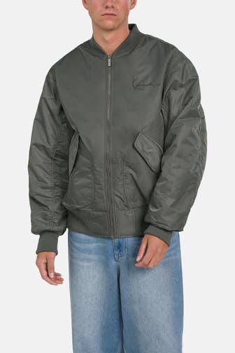 KARL KANI Blouson graugrün