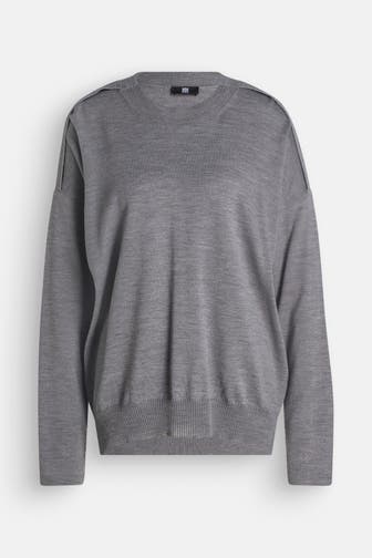 RIANI Strickpullover grau