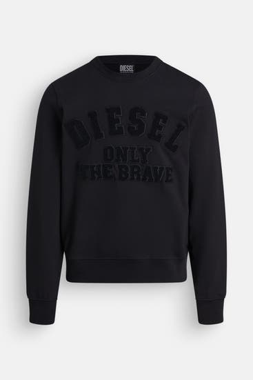 DIESEL - Sweatshirt 'Ginn' schwarz