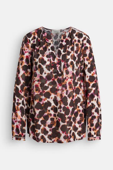 CARTOON Casual-Bluse gemustert