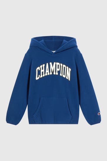 CHAMPION Fleece-Hoodie dunkelblau