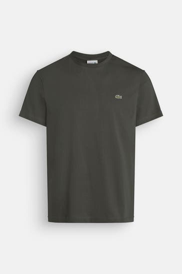 LACOSTE T-Shirt dunkelgrün