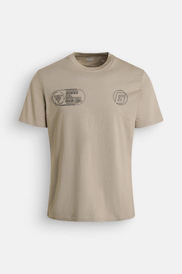GUESS T-Shirt graugrün