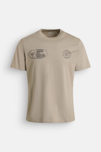 GUESS T-Shirt graugrün