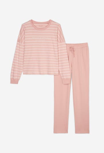 MARC O'POLO Pyjama gestreift