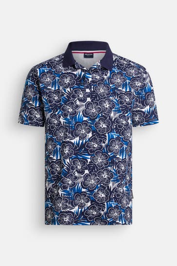 HECHTER Paris Polo-Shirt floral