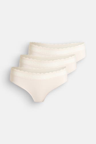 TRIUMPH 3er-Pack Slips ecru