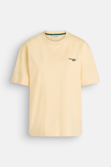 LACOSTE T-Shirt hellgelb