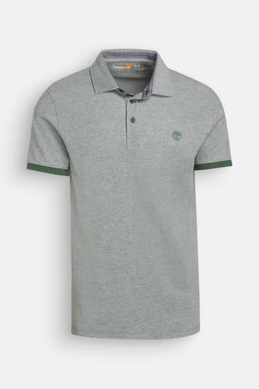 TIMBERLAND Polo-Shirt dunkelgrün