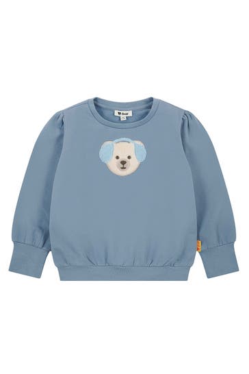 STEIFF Sweatshirt taubenblau