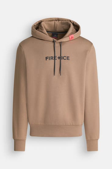 BOGNER FIRE + ICE - Hoodie hellbraun