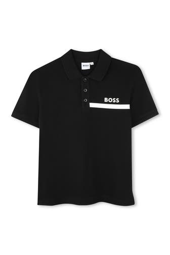 BOSS Poloshirt schwarz