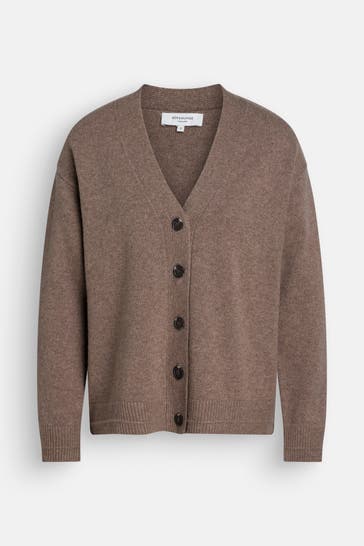 ROSEMUNDE Wolljacke braun
