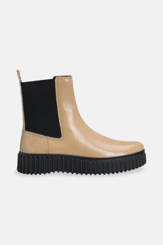 CLARKS Chelsea-Boots beige