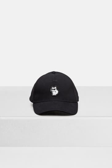 KARL LAGERFELD Basecap 'Ikon Choupette' schwarz