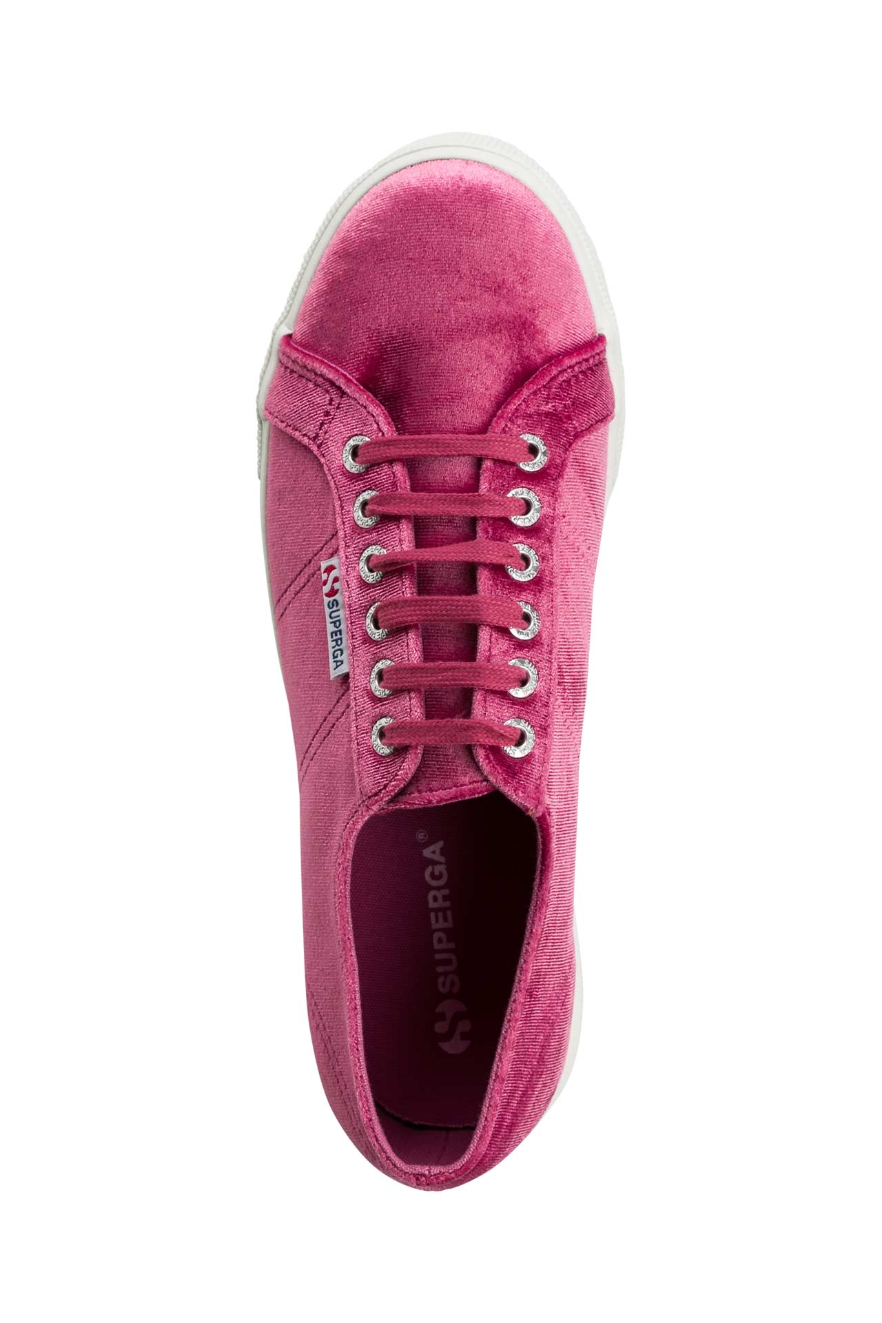 Superga sales velvet plateau