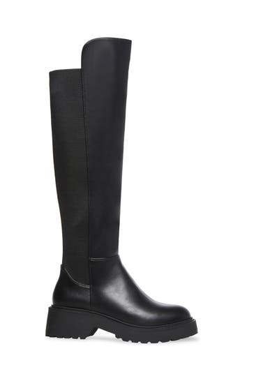 STEVE MADDEN Overknees 'Collback' schwarz