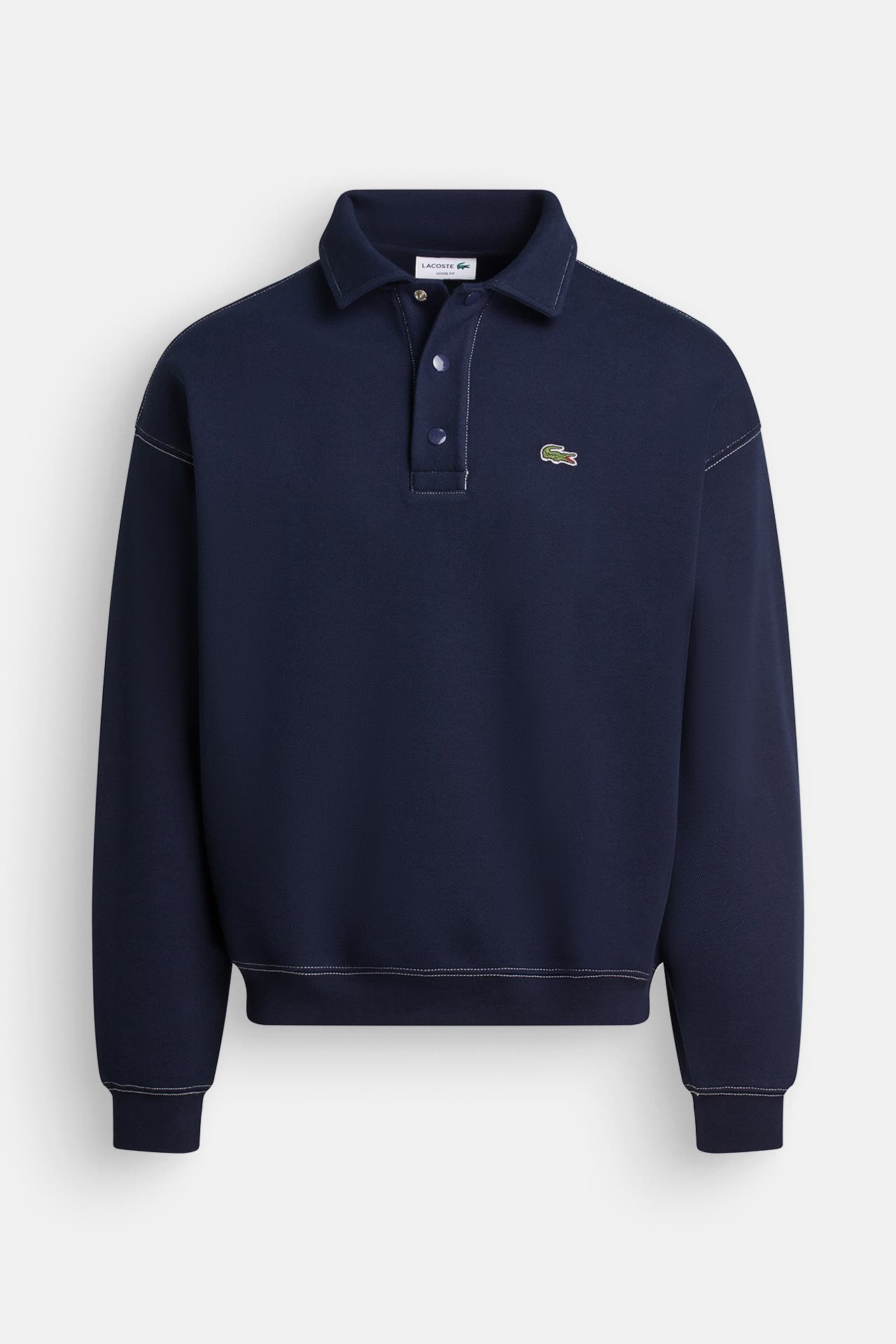 LACOSTE Polo-Troyer navy, Bild 1
